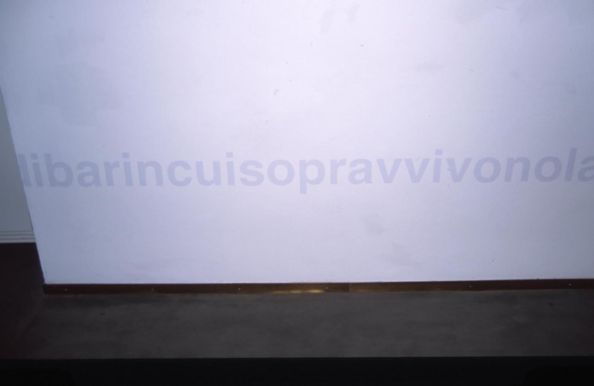 Liam Gillick, Lamp Factory, 2003 (detail)